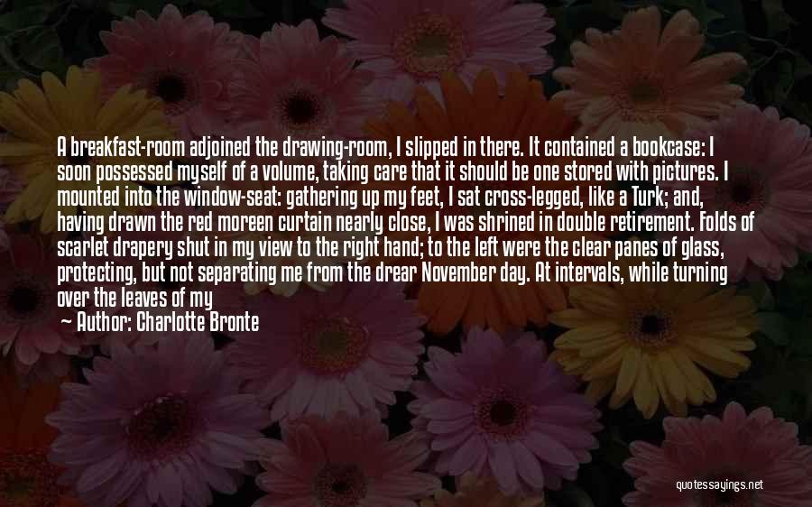 Drapery Quotes By Charlotte Bronte