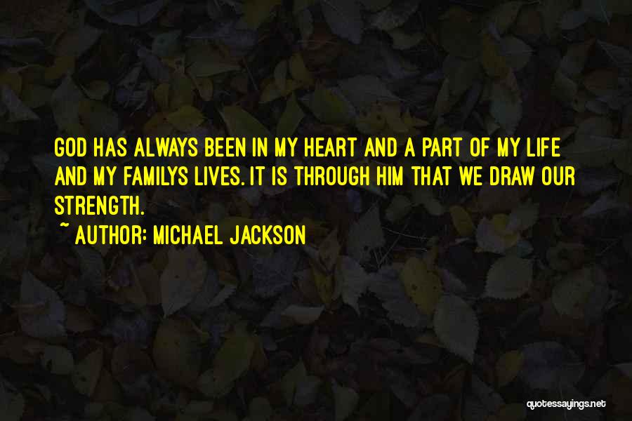 Draw Strength Quotes By Michael Jackson