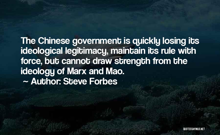 Draw Strength Quotes By Steve Forbes