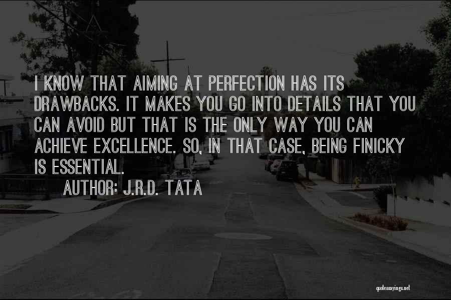 Drawbacks Quotes By J.R.D. Tata