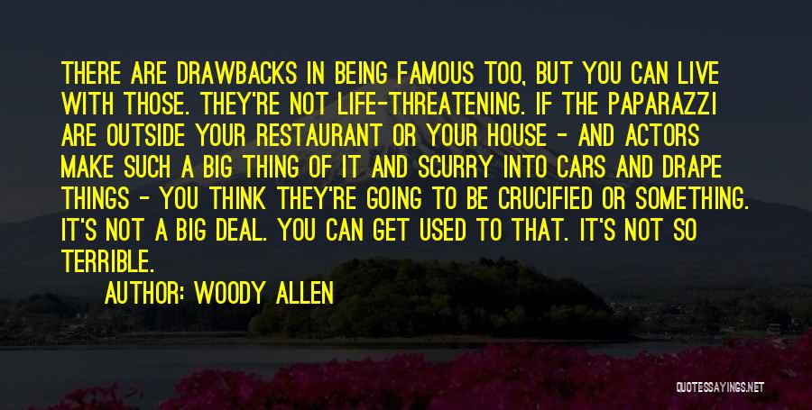 Drawbacks Quotes By Woody Allen
