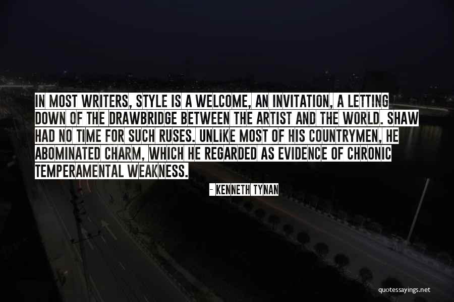 Drawbridge Quotes By Kenneth Tynan Drawbridge Quotes By Kenneth Tynan