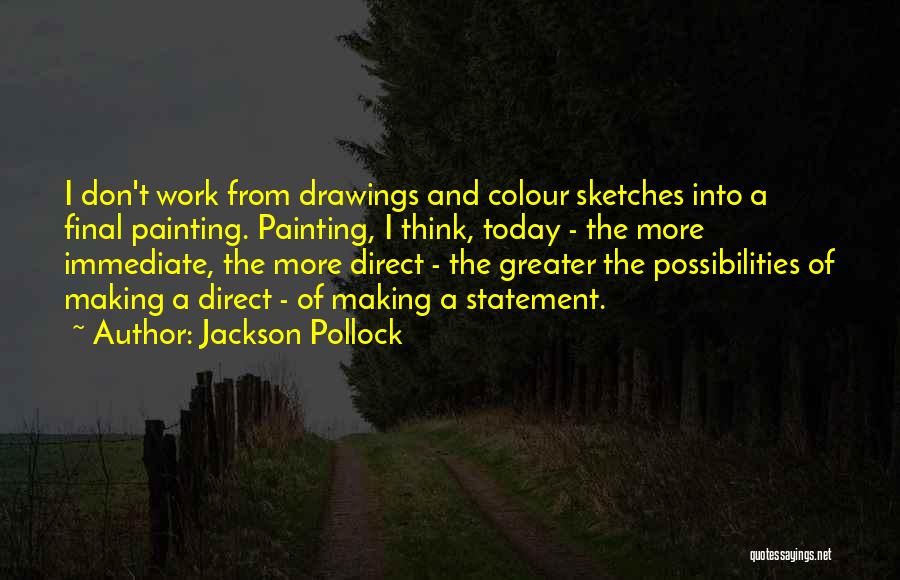 Drawing And Painting Quotes By Jackson Pollock