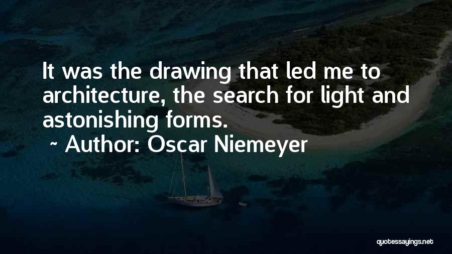 Drawing Architecture Quotes By Oscar Niemeyer