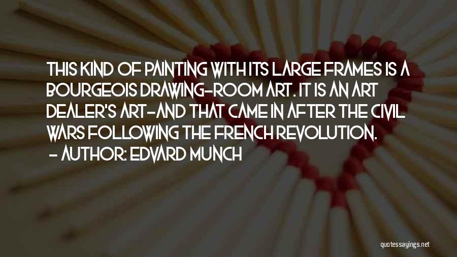 Drawing Art Quotes By Edvard Munch