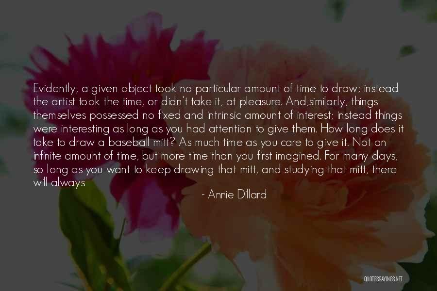 Drawing Attention Quotes By Annie Dillard Drawing Attention Quotes By Annie Dillard