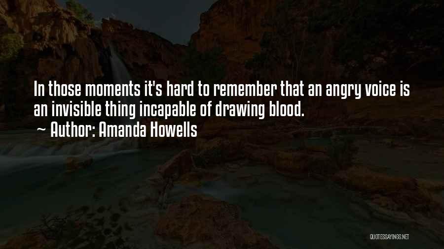 Drawing Blood Quotes By Amanda Howells