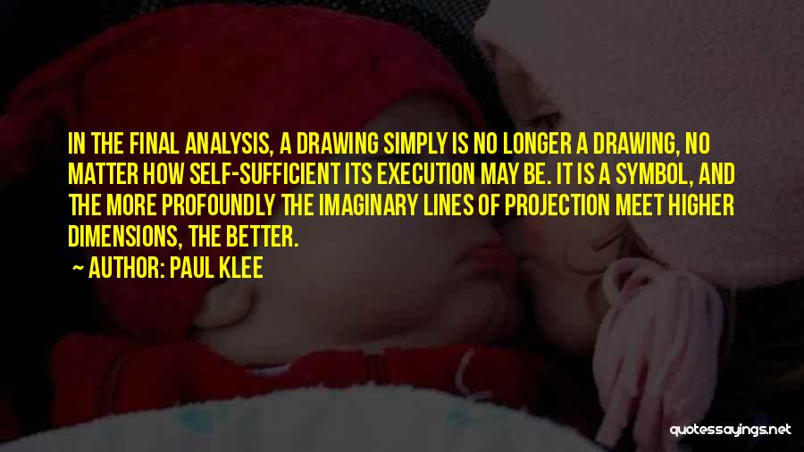 Drawing Lines Quotes By Paul Klee