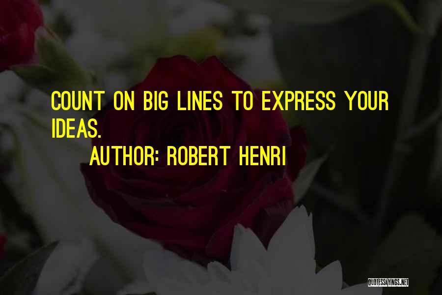 Drawing Lines Quotes By Robert Henri