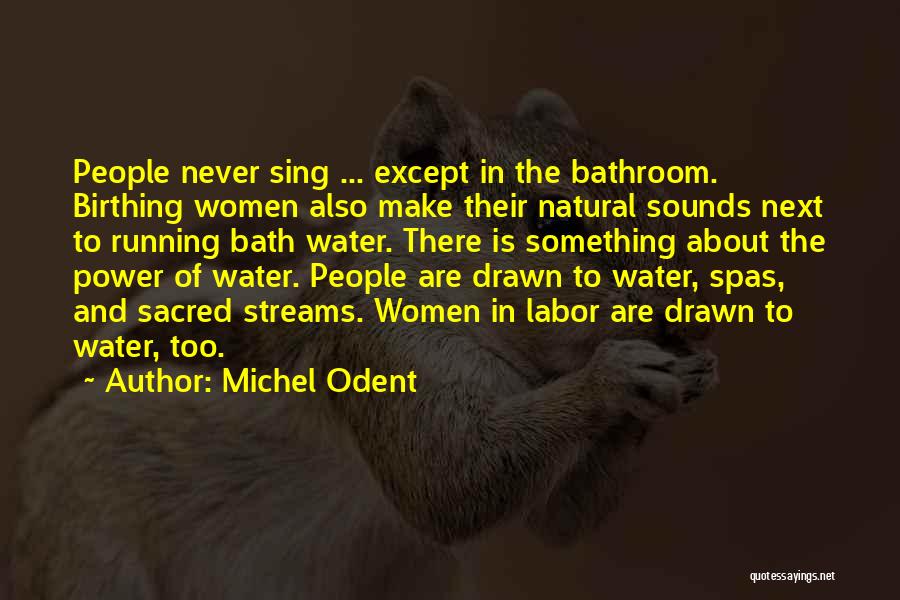 Drawn To Water Quotes By Michel Odent