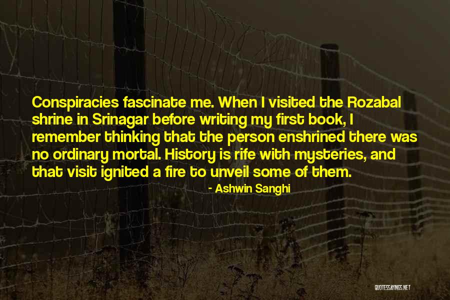Drazin And Drazin Quotes By Ashwin Sanghi Drazin And Drazin Quotes By Ashwin Sanghi