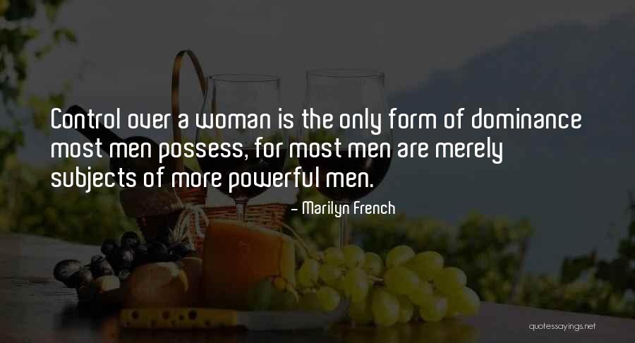 Dread Hair Quotes By Marilyn French Dread Hair Quotes By Marilyn French