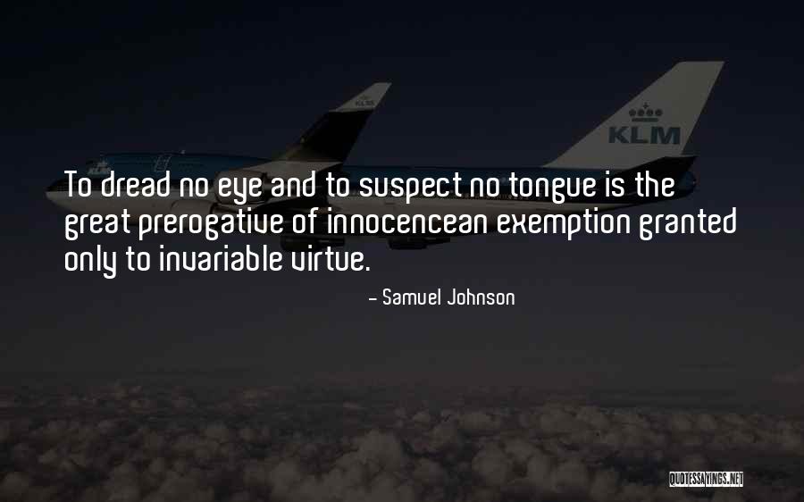 Dread Quotes By Samuel Johnson Dread Quotes By Samuel Johnson