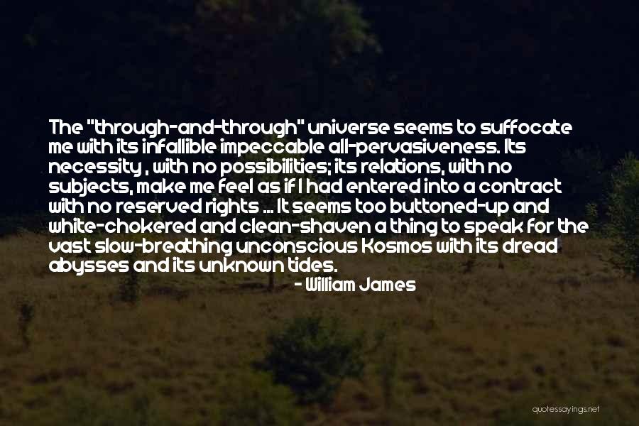 Dread Quotes By William James Dread Quotes By William James