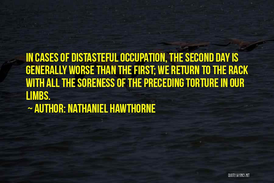 Dread Work Quotes By Nathaniel Hawthorne