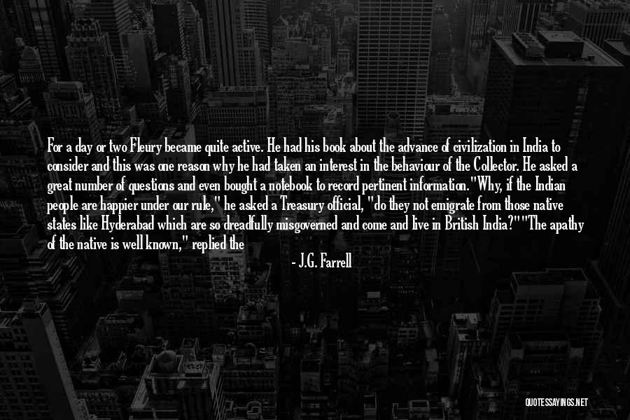 Dreadfully Quotes By J.G. Farrell Dreadfully Quotes By J.G. Farrell