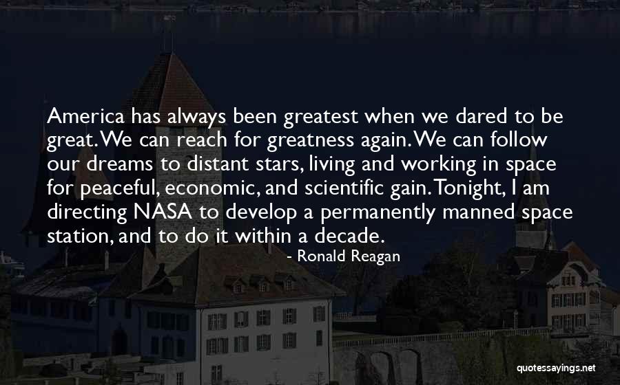 Dream Again Quotes By Ronald Reagan Dream Again Quotes By Ronald Reagan