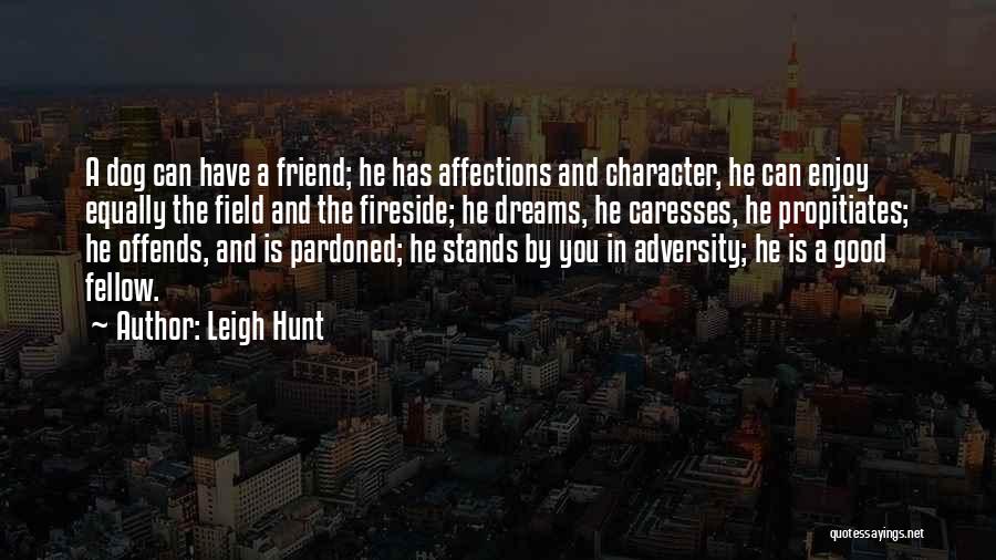 Dream And Friendship Quotes By Leigh Hunt