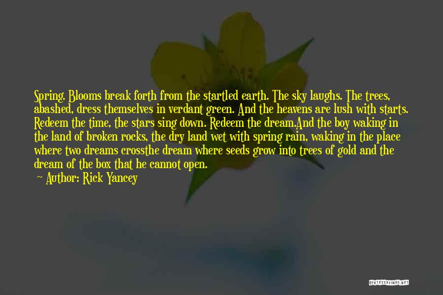 Dream And Stars Quotes By Rick Yancey