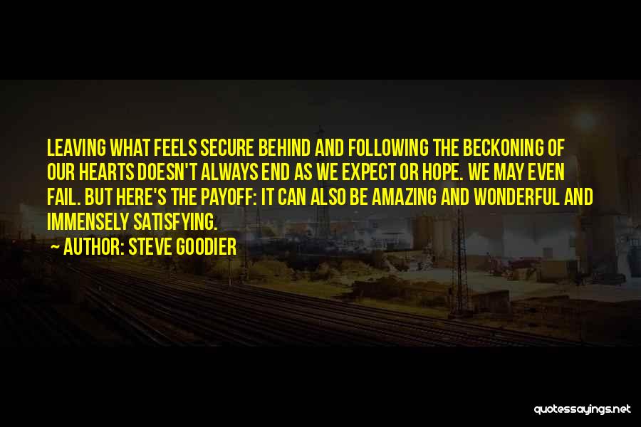 Dream And Success Quotes By Steve Goodier