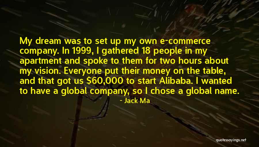 Dream And Vision Quotes By Jack Ma Dream And Vision Quotes By Jack Ma