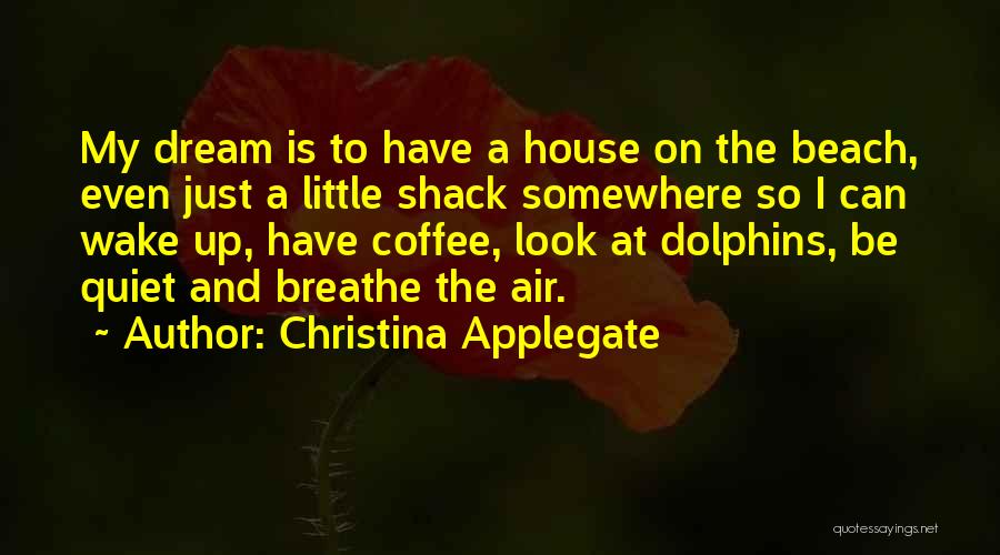 Dream Beach Quotes By Christina Applegate