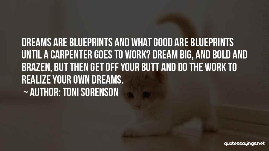 Dream Big Life Quotes By Toni Sorenson