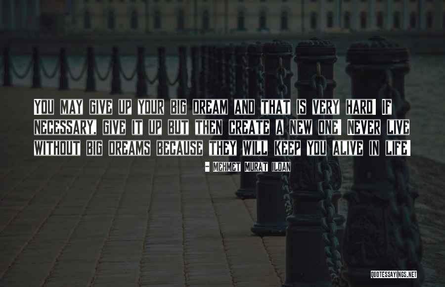 Dream Big Never Give Up Quotes By Mehmet Murat Ildan Dream Big Never Give Up Quotes By Mehmet Murat Ildan