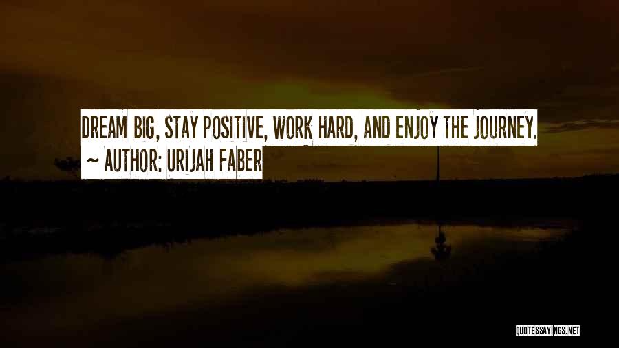 Dream Big Work Hard Quotes By Urijah Faber