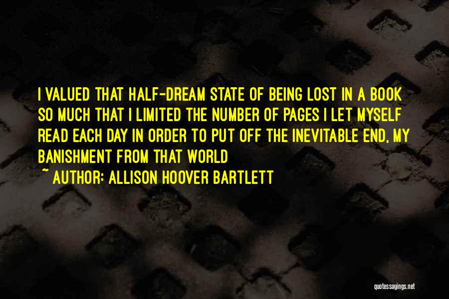 Dream Book Quotes By Allison Hoover Bartlett