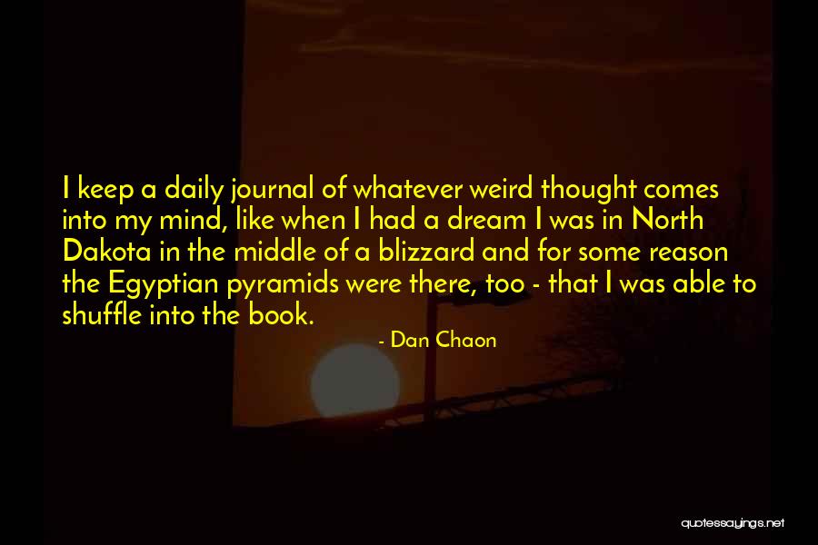 Dream Book Quotes By Dan Chaon