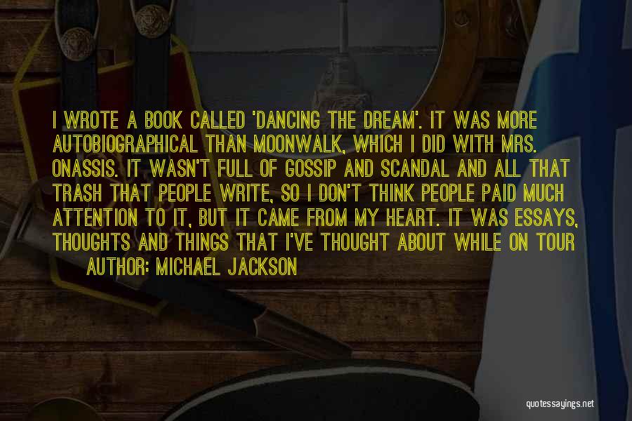 Dream Book Quotes By Michael Jackson