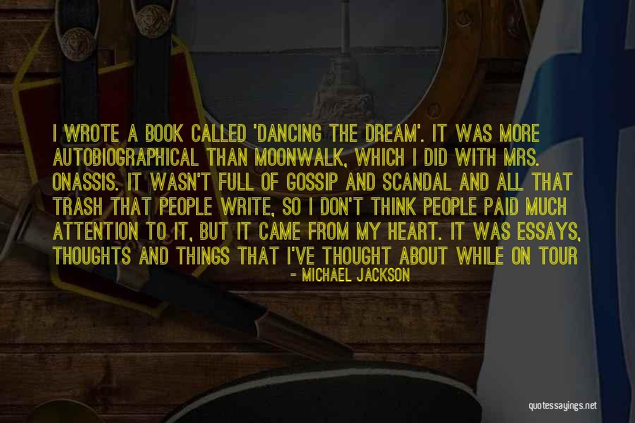 Dream Book Quotes By Michael Jackson