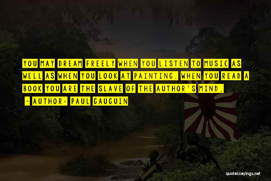 Dream Book Quotes By Paul Gauguin