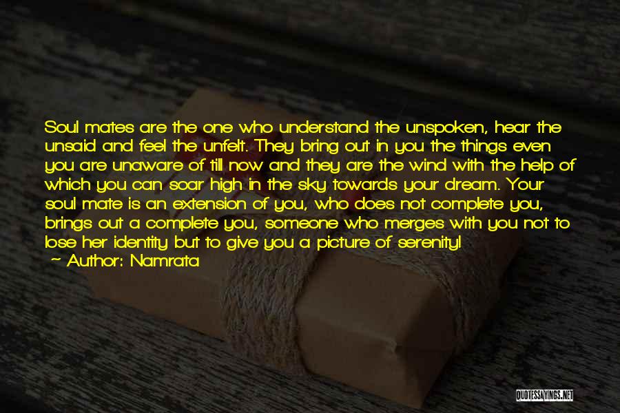 Dream Complete Quotes By Namrata