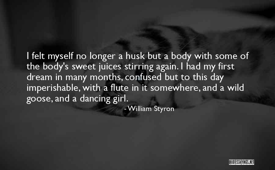 Dream Day Quotes By William Styron