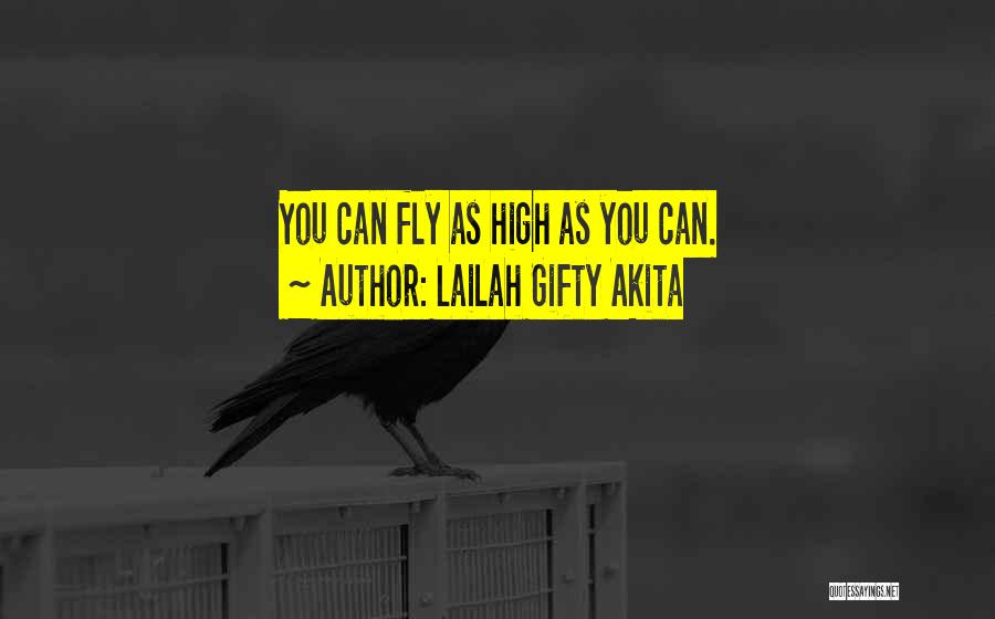 Dream Fly High Quotes By Lailah Gifty Akita