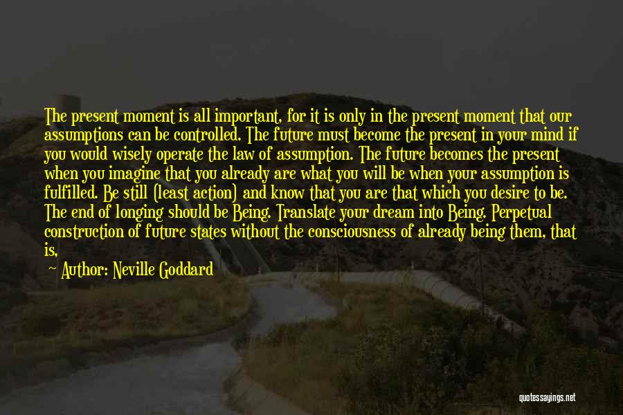 Dream For Your Future Quotes By Neville Goddard