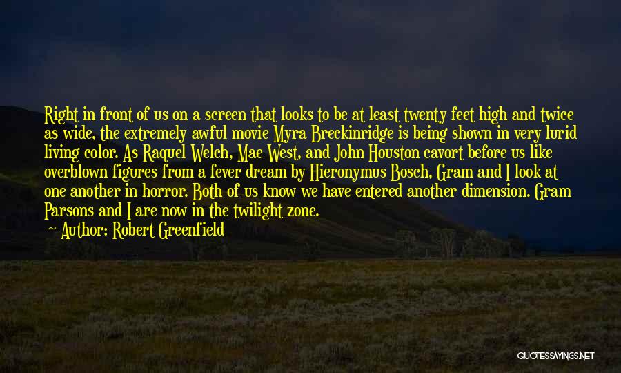 Dream High Quotes By Robert Greenfield