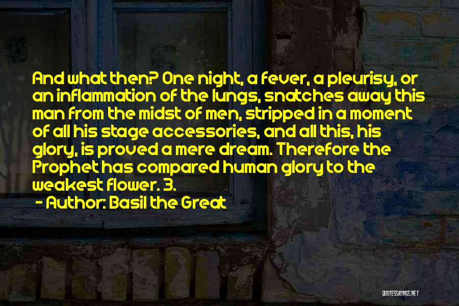 Dream In The Night Quotes By Basil The Great