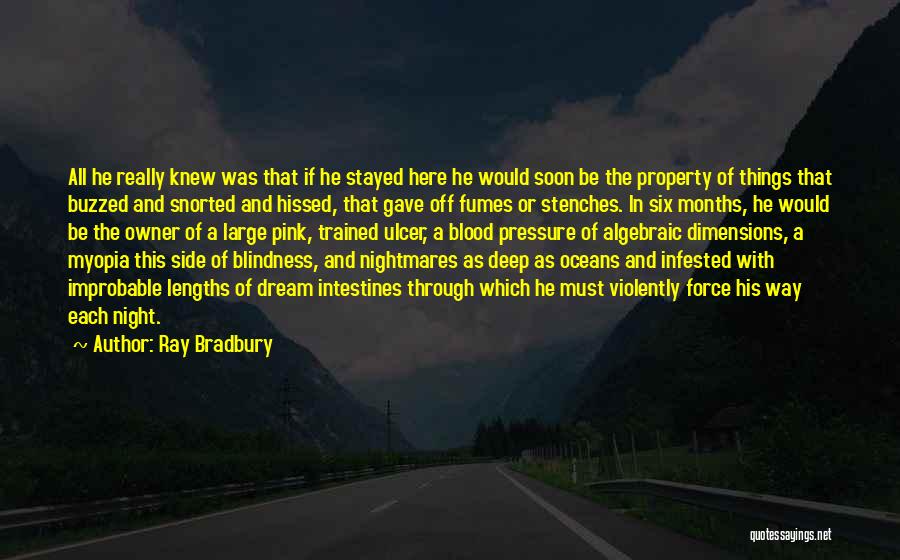 Dream In The Night Quotes By Ray Bradbury