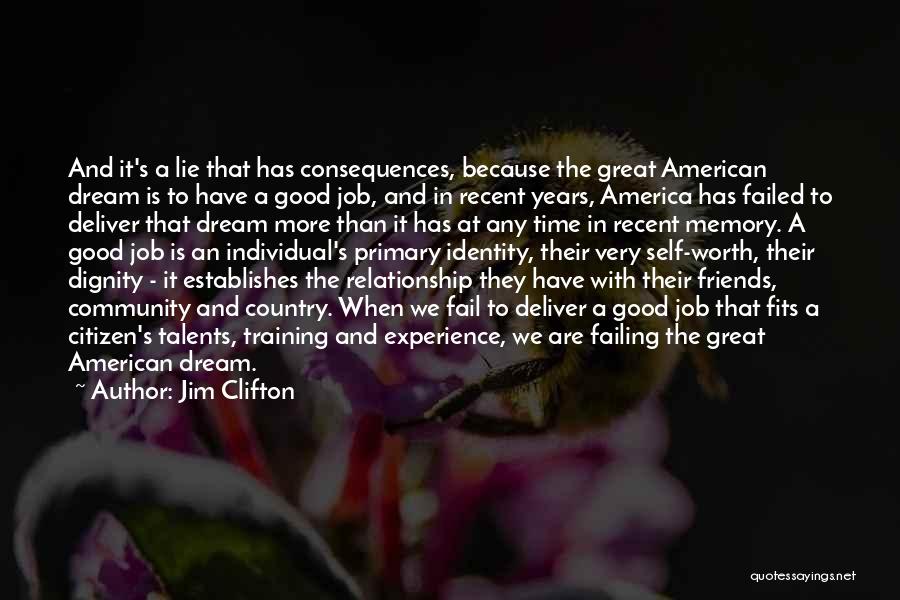 Dream Jobs Quotes By Jim Clifton