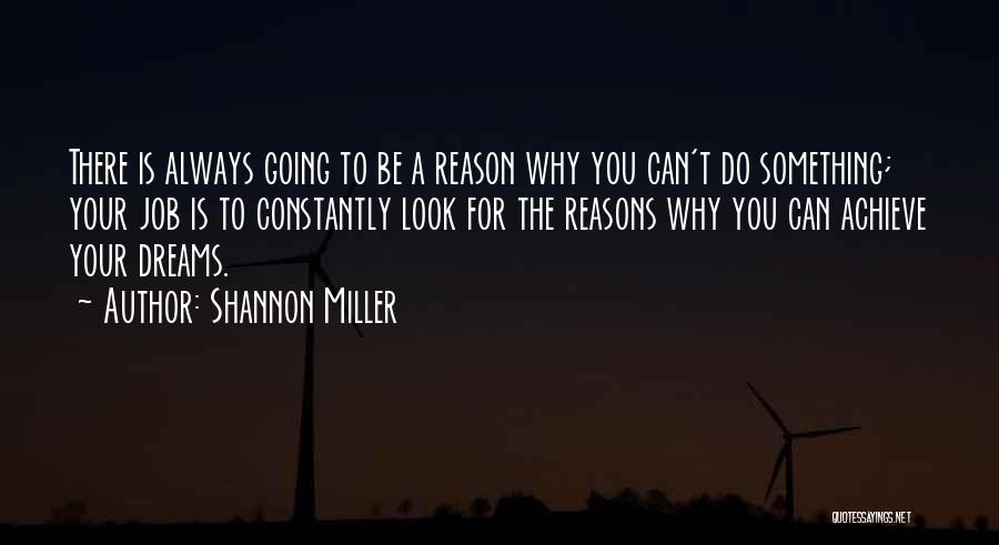 Dream Jobs Quotes By Shannon Miller