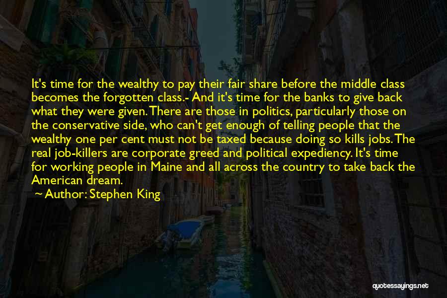 Dream Jobs Quotes By Stephen King