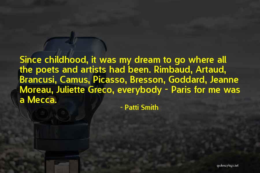 Dream Juliette Quotes By Patti Smith Dream Juliette Quotes By Patti Smith