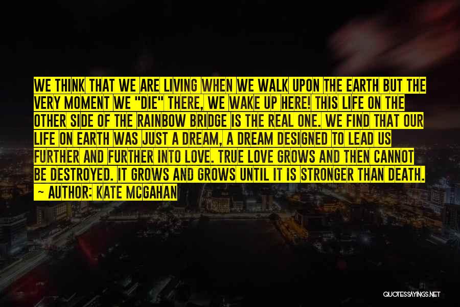 Dream Life Love Quotes By Kate McGahan
