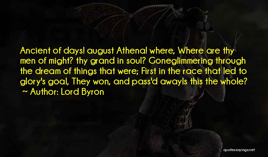 Dream Lord Quotes By Lord Byron