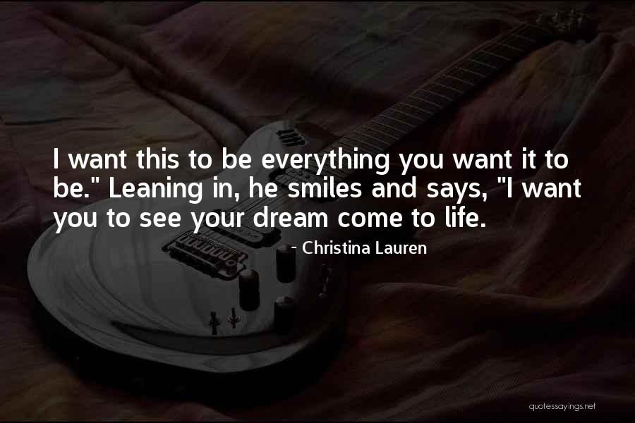 Dream Night Quotes By Christina Lauren