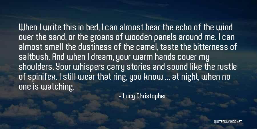 Dream Night Quotes By Lucy Christopher