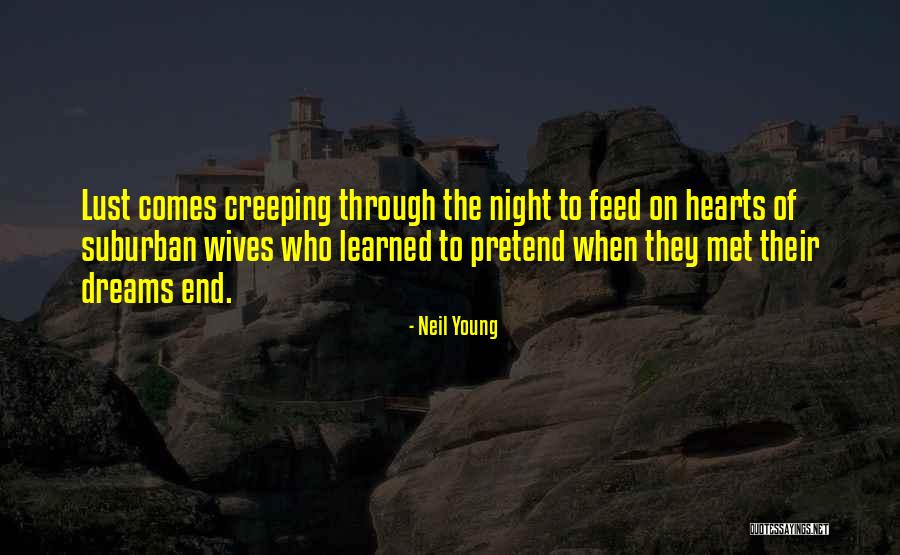 Dream Night Quotes By Neil Young